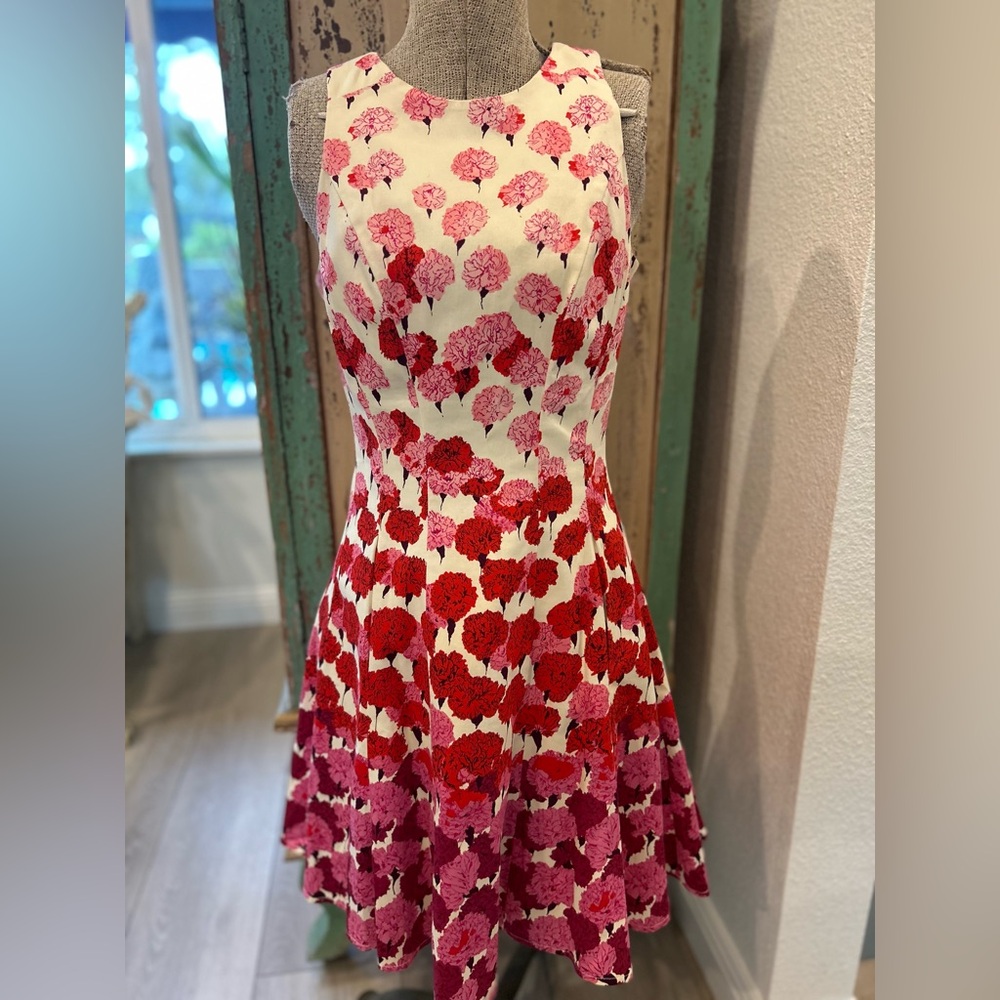 Maggy London size 2 floral dress.